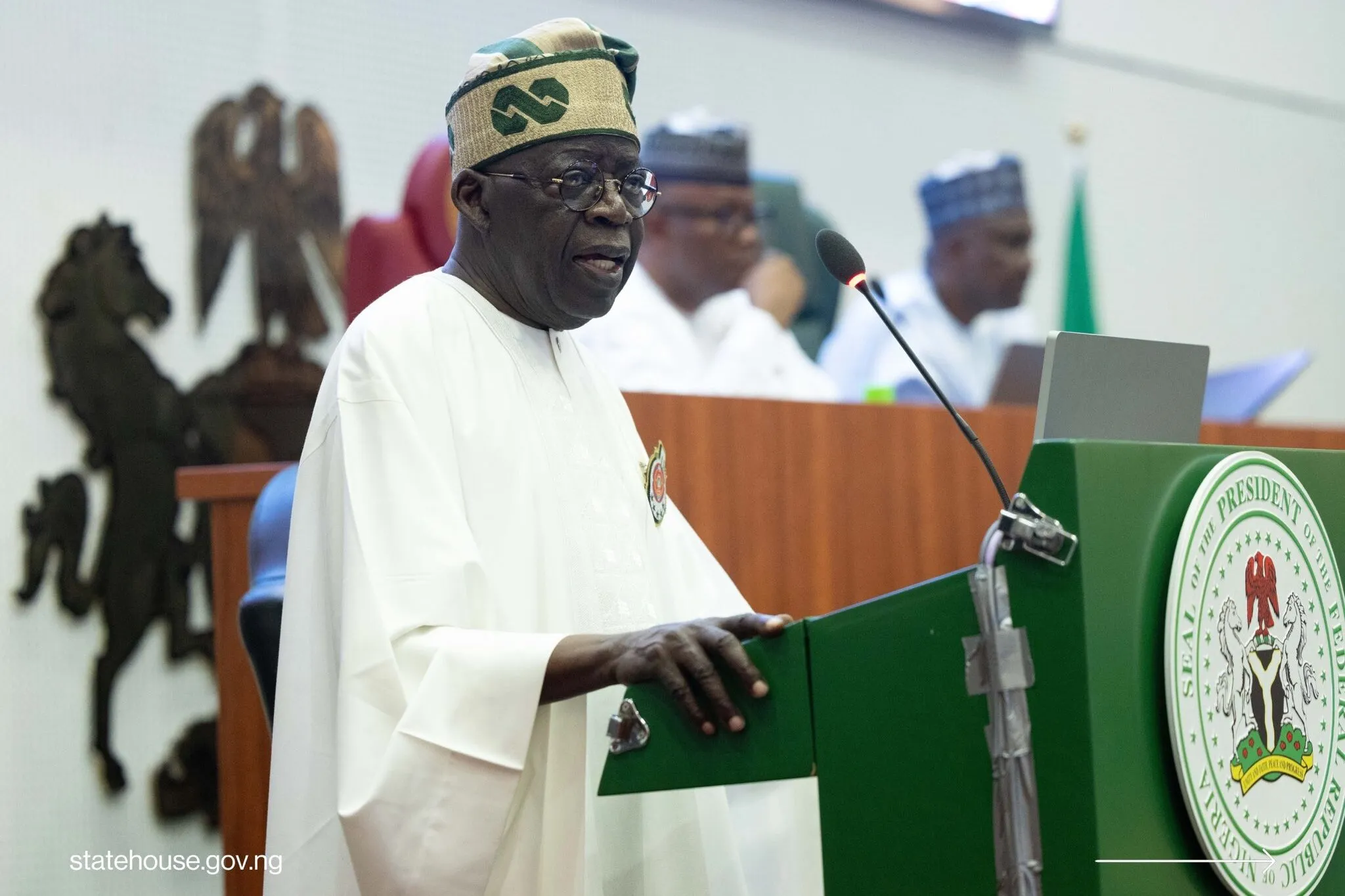 Joint Session of the National Assembly Held for the purpose of Presentation of the 2024 Budget Purpose by the President.