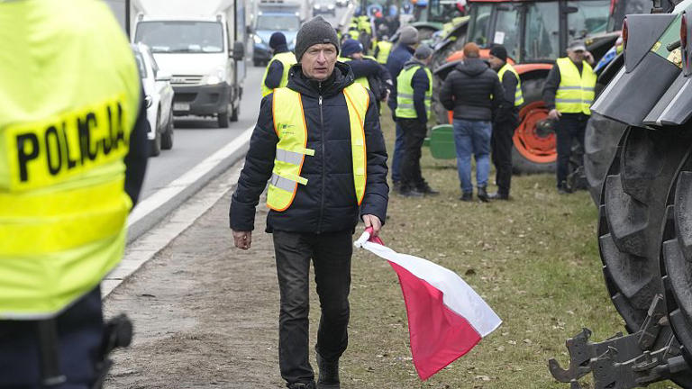 Polish farmers stage parliament sit-in against Ukraine imports and EU regulations